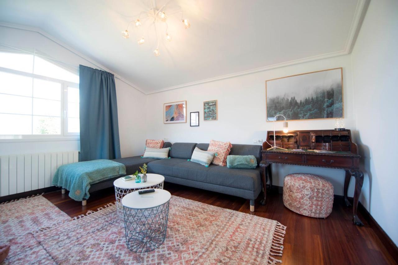 Apartamentos Turisticos Bizkar Bare Sopuerta Bagian luar foto