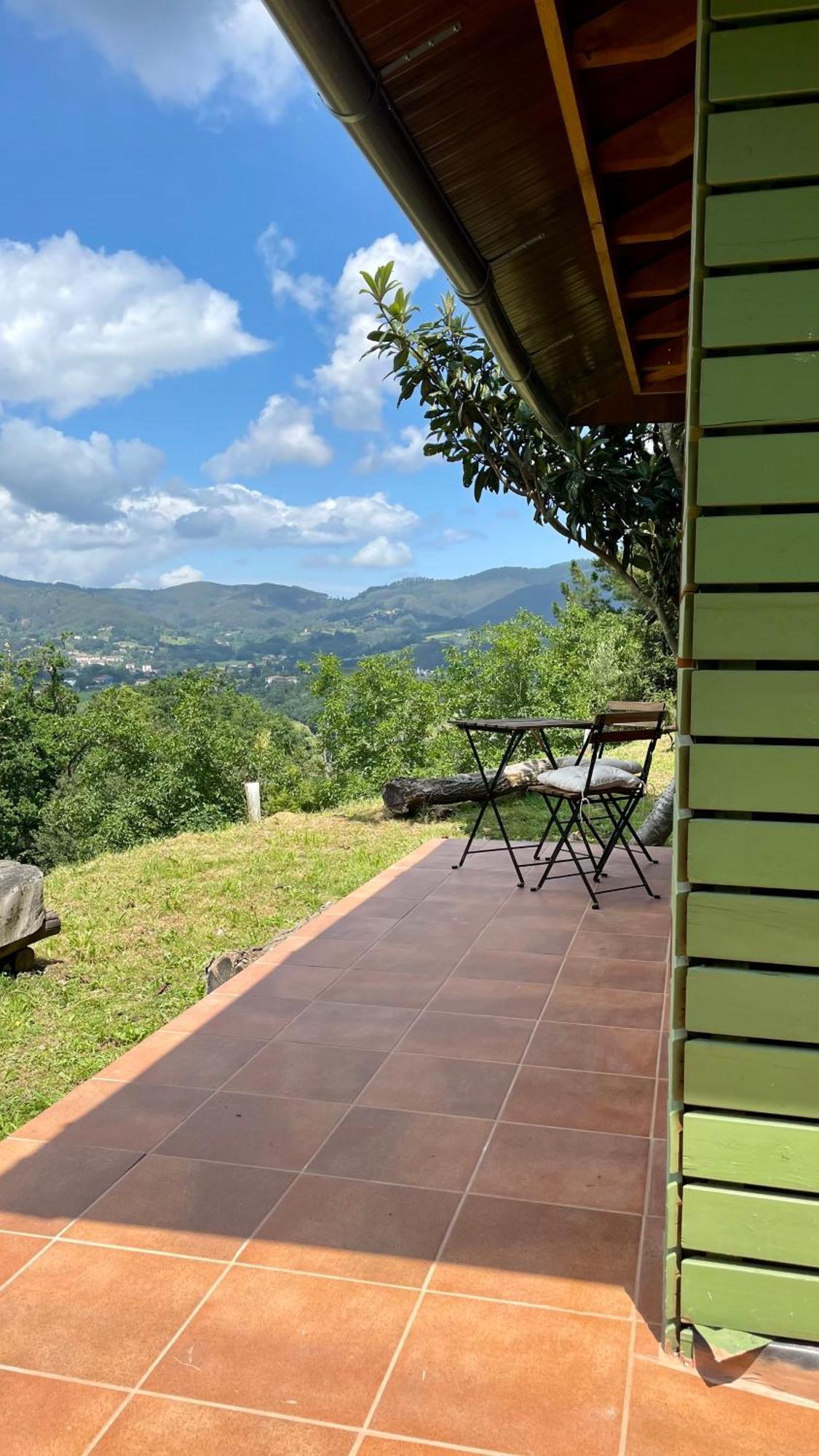 Apartamentos Turisticos Bizkar Bare Sopuerta Bagian luar foto